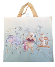 2x WINNIE THE POOH EEYORE TIGGER shopping bag tote licensed NEW