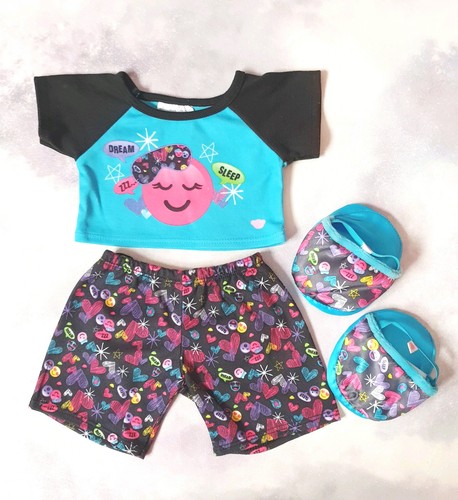 Build bear emoji print - a, bear,