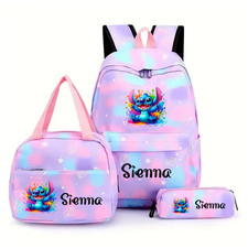 Personalised School Backpack Set
