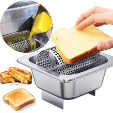 Stainless Steel Butter Roller with Base Butter Applicator Butter Spreader Wheel