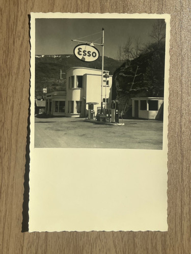 Vintage postcard esso petrol - postcard,