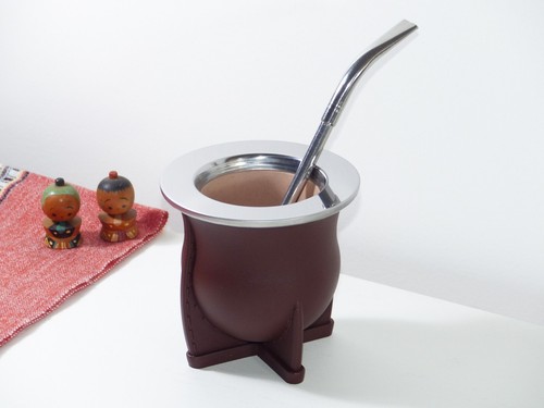 Camionero mate gourd - mate, straw