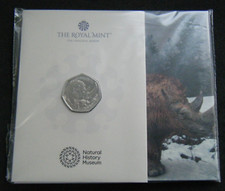 2024 Woolly Rhinoceros 50p