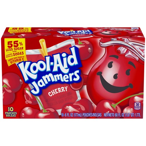 Kool aid jammers cherry 10 - -,