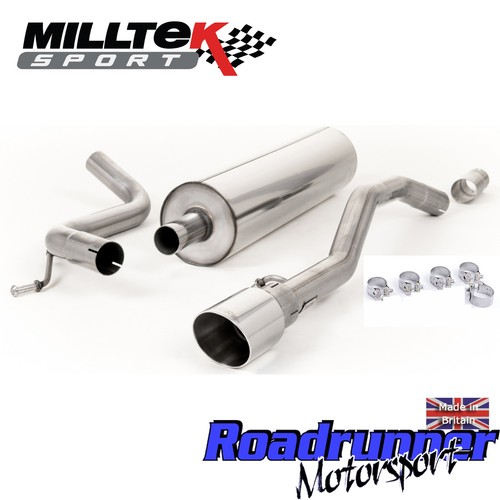 Milltek gti exhaust - exhaust, cat