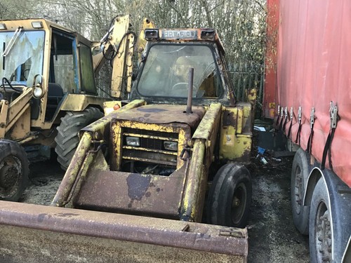 Jcb 3c2 back actor - jcb, backhoe