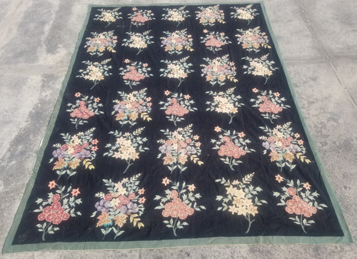 Vintage handmade french floral - french,