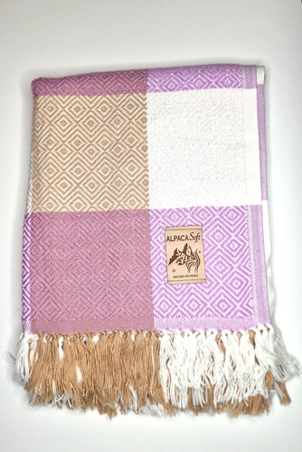 Luxury alpaca blend blanket - alpaca,