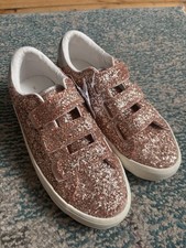 Next Girls Pink Sequin Trainer