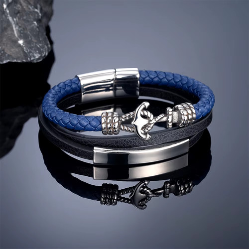 Vintage multi layer leather - multi-layer,