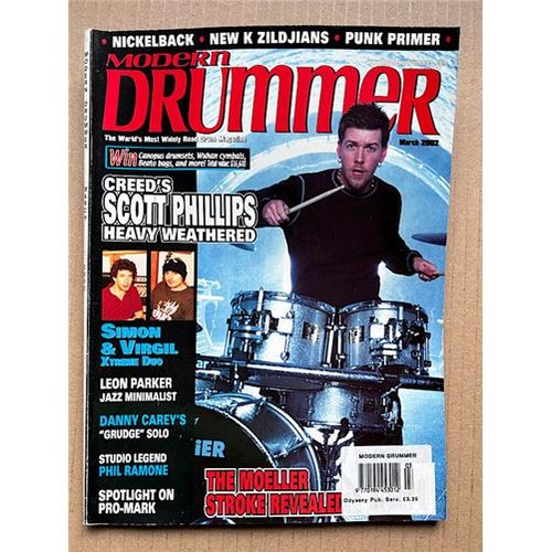 Creed modern drummer - drummer, magazine