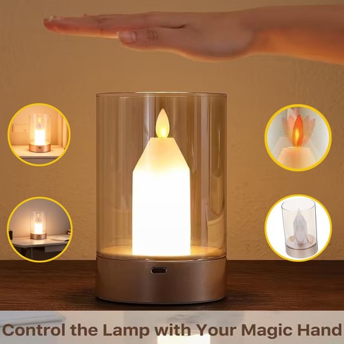 Cordless table candle lamp - cordless,