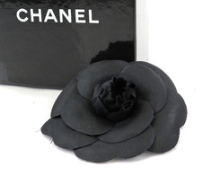 Authentic CHANEL Black Fabric