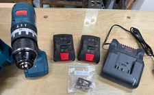 GSB 18 V-45 06019K3370 Brushless Combi Hammer Drill + 2 X 2.0ah Batteries