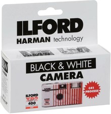 ILFORD XP2 Super 400 B&W Single Use 27 exp Disposable Film Camera – Exp. 08/2028