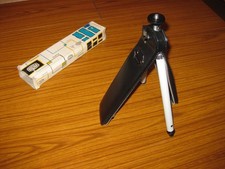 VINTAGE BILORA BILORET  COMPACT TRIPOD WITH ORIGINAL CASE - Used In case is 27cm