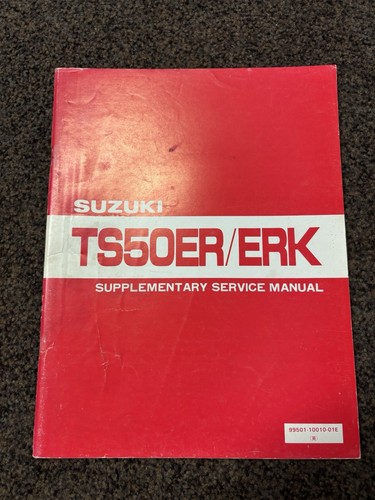Suzuki ts50er supplementary - suzuki,