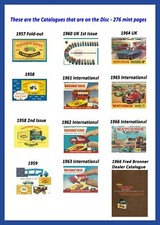Matchbox Catalogues 1957 1958