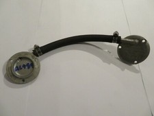 AL489 - TWO AMAL MONBLOC FLOAT CHAMBER CAPS WITH BALANCE PIPE FOR ONE CARB