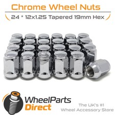 Wheel Nuts (24) 12x1.25 for