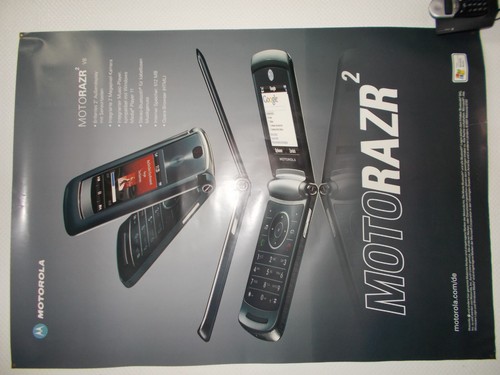 Motorola motorazr poster - motorola,