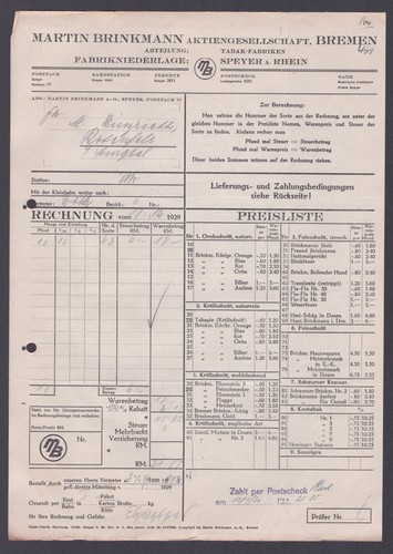 Invoice brinkmann bremen - brinkmann,