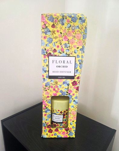 Floral orchid reed diffuser - floral,