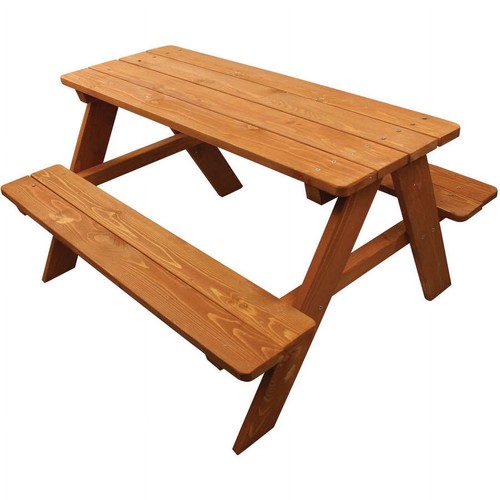 Kids wooden picnic table - kids,