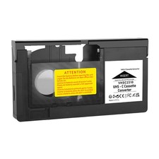 VHS to VHSC Tape Converter Player VHS-C Tapes Cassette VCR Motorized Adapter New