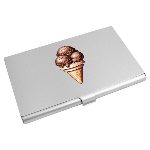 Chocolate ice cream cone - ice, cone'