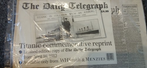 Historic newspaper titanic - historic,