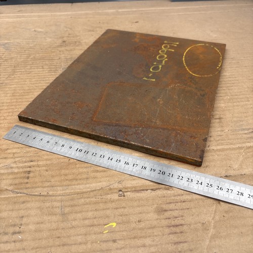 Solid steel plate 240x300x10 - plate,