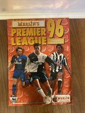Merlin Premier League 1996 Football Sticker Book (Incomplete)