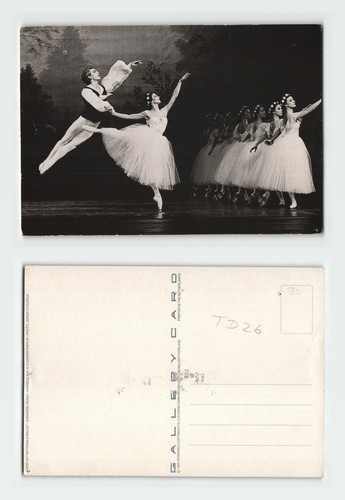 Vintage postcard ballet - vintage,