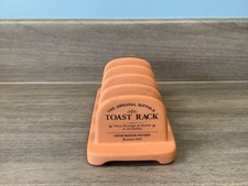 Henry Watson Suffolk Pottery Toast Rack Country Terracotta Very Good Condition