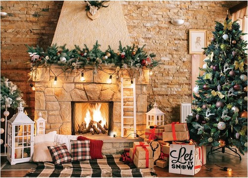 7x5ft christmas backdrops - christmas,