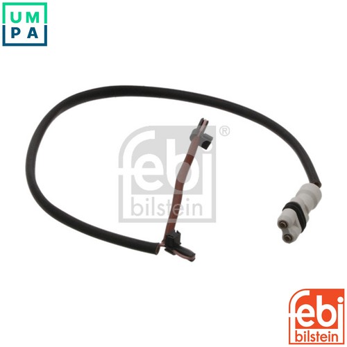 Warning contact brake pad - brake,