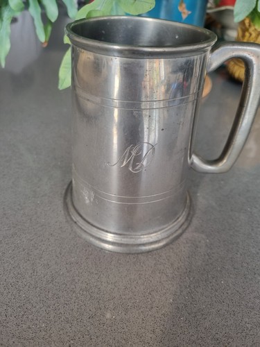 Sheffield pewter beer - pewter, tankard