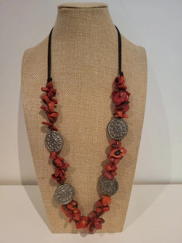 Natural red coral - natural, &