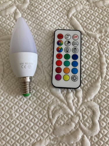 Candle bulb color changing - color,
