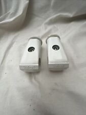 Towel Rail Radiator Brackets /Heated Wall Fixing Mounting Metal White Stelrad