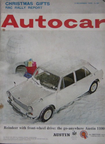 Autocar magazine december - autocar, 3