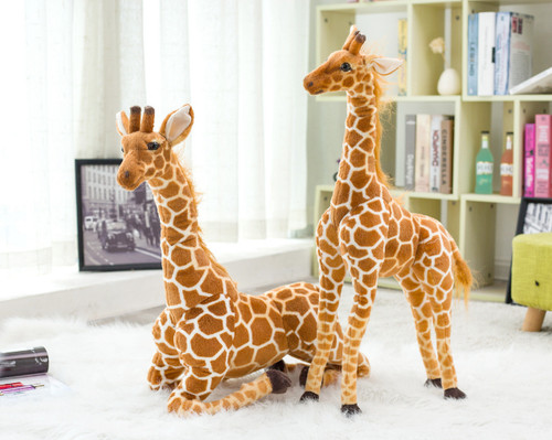 Uk40 80cm plush giraffe - plush,