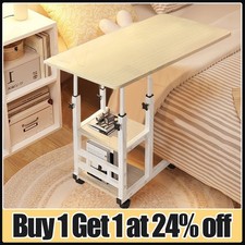 Mobile Over Bed Table Foldable