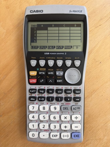 Casio 9860gii advanced - fx-9860gii,