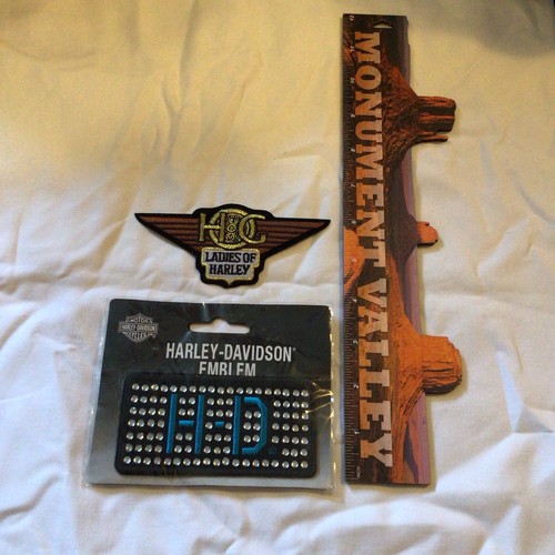 Harley davidson fabric studded - davidson,