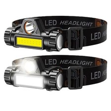 USB Rechargeable LED Headlamp