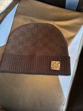 Louis Vuitton Néo Petit Damier Beanie Dark Grey