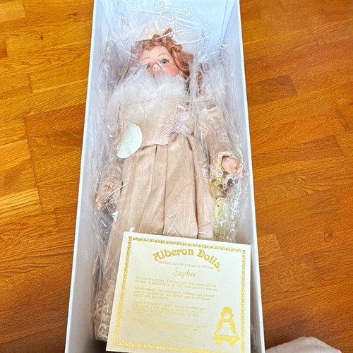 Alberon sophie porcelain doll - alberon,
