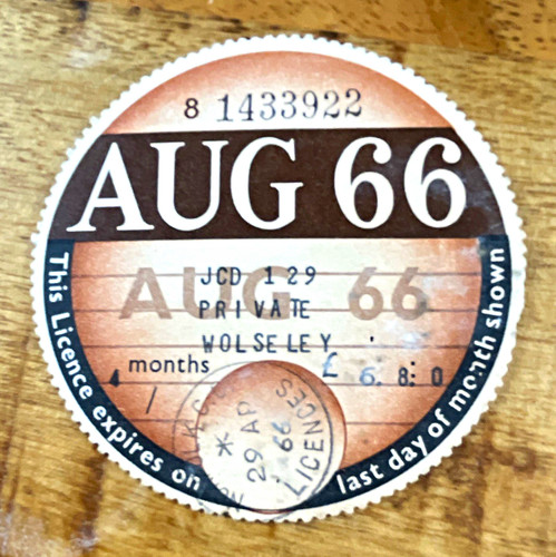 Vintage vehicle excise - uk,